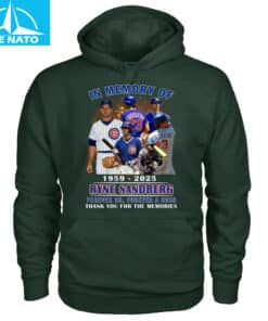 In Memory of Ryne Sandberg 1959 2025 Forever 23 Chicago Cubs Baseball Shirt8