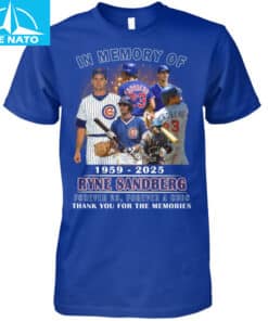 In Memory of Ryne Sandberg 1959 2025 Forever 23 Forever A Cubs Baseball Shirt3