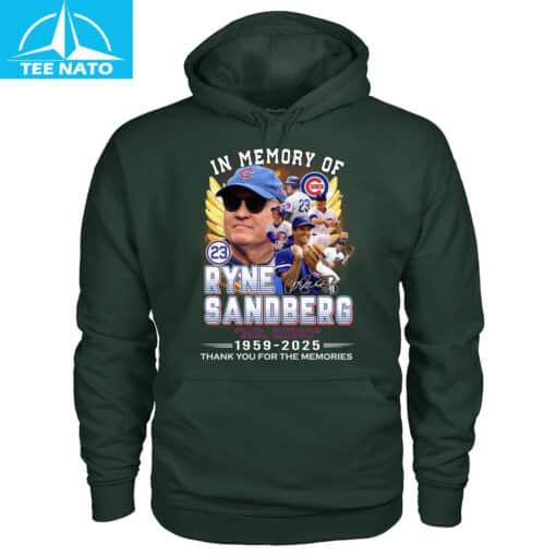 In Memory of Ryne Sandberg Mr. Ryno 1959-2025 Chicago Cubs Baseball Shirt - Image 8