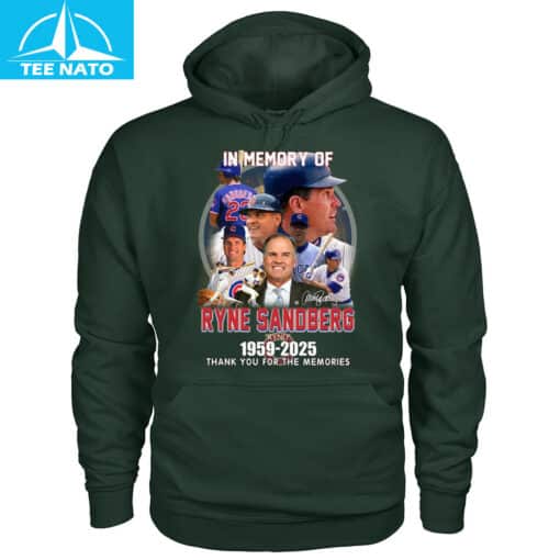 In Memory of Ryne Sandberg Ryno 1959-2025 Chicago Cubs Baseball Shirt - Image 8
