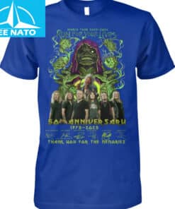 Iron Maiden 50th Anniversary 1975 2025 Run For Your Lives Tour Shirt2