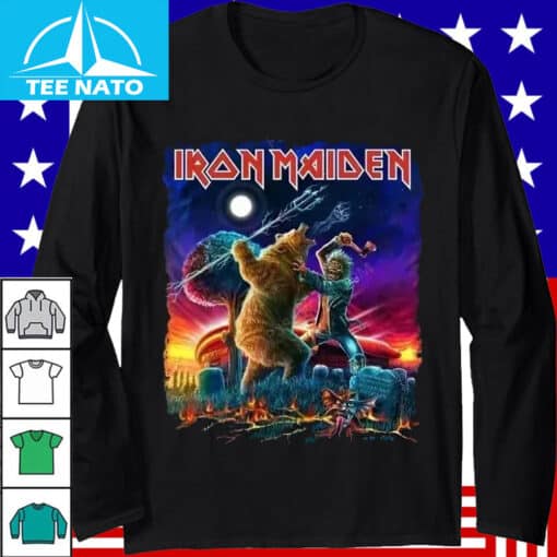 Iron Maiden Madrid World Tour 2025 Shirt - Image 2