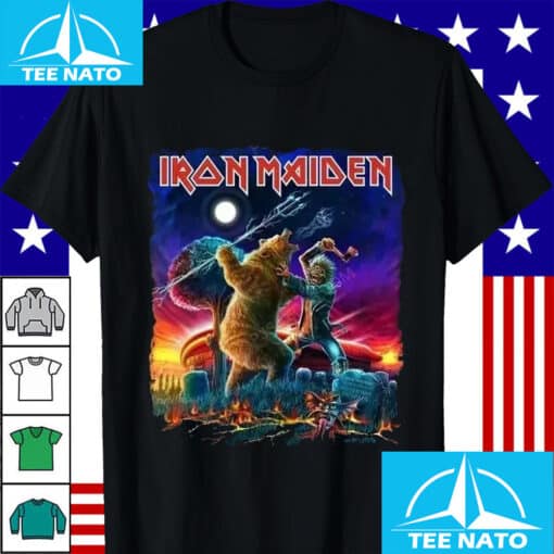 Iron Maiden Madrid World Tour 2025 Shirt - Image 3