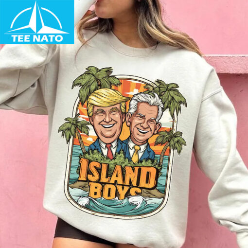 Island Boys Trump Jeffrey Epstein Shirt - Image 3