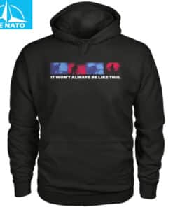 It Wont Always Be Like This Band Silhouette Shirt3
