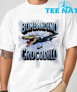 Italian Brainrot Bombardino Crocodilo Bombardiro Crocodilo T-Shirt