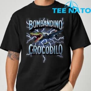 Italian Brainrot Bombardino Crocodilo Bombardiro Crocodilo T Shirt 2