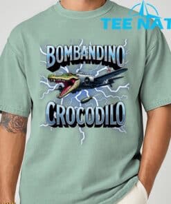 Italian Brainrot Bombardino Crocodilo Bombardiro Crocodilo T Shirt 3