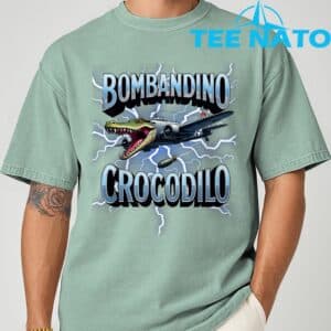 Italian Brainrot Bombardino Crocodilo Bombardiro Crocodilo T Shirt 3