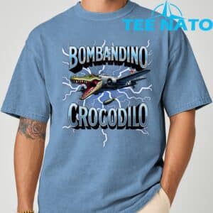 Italian Brainrot Bombardino Crocodilo Bombardiro Crocodilo T Shirt 4