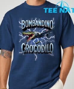 Italian Brainrot Bombardino Crocodilo Bombardiro Crocodilo T Shirt 9
