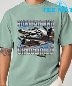 Italian Brainrot Bombardino Crocodilo T Shirt 6