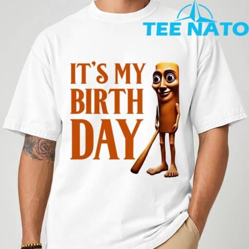 It's My Birthday Tung Tung Tung Sahur Birthday Boy Girl Kid T-Shirt