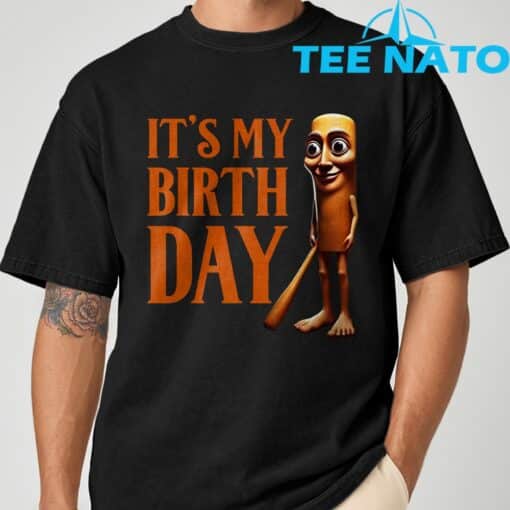 It's My Birthday Tung Tung Tung Sahur Birthday Boy Girl Kid T-Shirt - Image 3