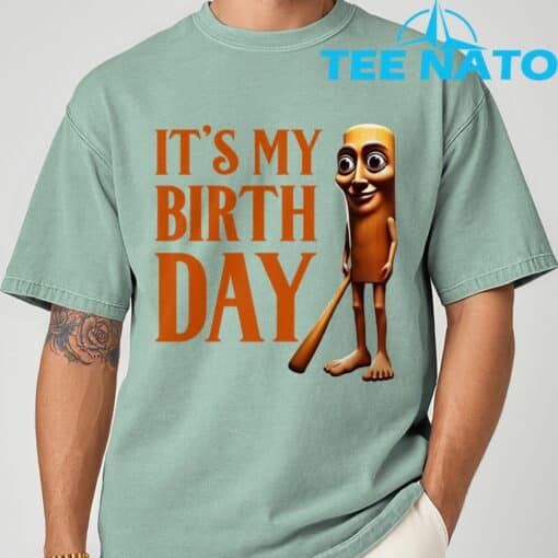 It's My Birthday Tung Tung Tung Sahur Birthday Boy Girl Kid T-Shirt - Image 4