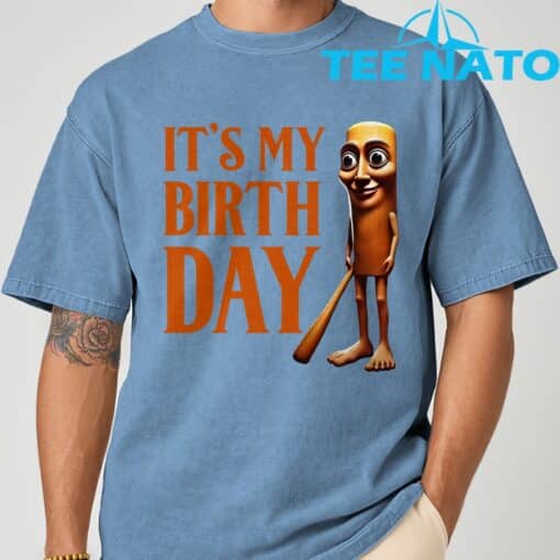 It's My Birthday Tung Tung Tung Sahur Birthday Boy Girl Kid T-Shirt - Image 5