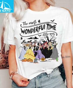 It's The Most Wonderful Time Of The Years Disney Princess Halloween Shirts