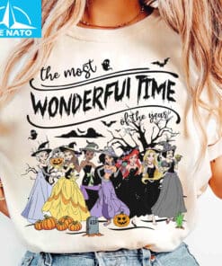 Its The Most Wonderful Time Of The Years Disney Princess Halloween Shirts2