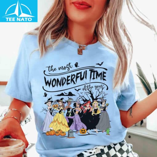 It's The Most Wonderful Time Of The Years Disney Princess Halloween Shirts - Image 4