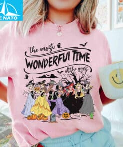 Its The Most Wonderful Time Of The Years Disney Princess Halloween Shirts4