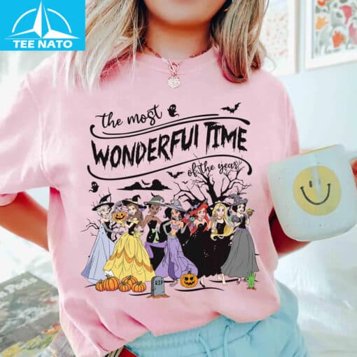 It's The Most Wonderful Time Of The Years Disney Princess Halloween Shirts - Image 5