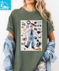 J Hope Doodle Collage Shirt2