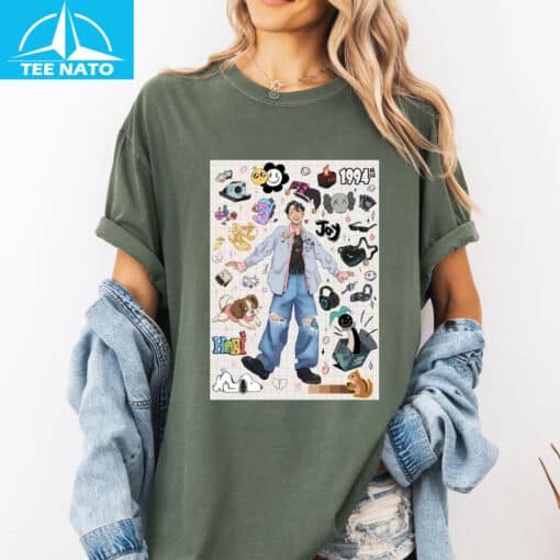 J-Hope Doodle Collage Shirt - Image 4
