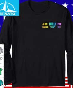Ja Rule Nelly Eve Fabolous Jermaine Dupri Where The Party At Tour Shirt2