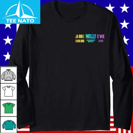 Ja Rule Nelly Eve Fabolous Jermaine Dupri Where The Party At Tour Shirt - Image 3