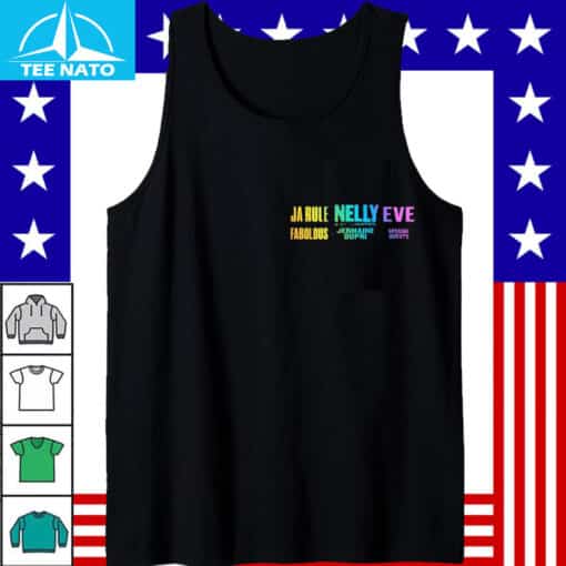 Ja Rule Nelly Eve Fabolous Jermaine Dupri Where The Party At Tour Shirt - Image 5