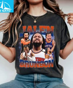 Jalen Brunson New York Basketball Shirt4