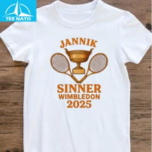 Jannik Sinner Claims Historic Wimbledon 2025 Victory Shirt 14 Jannik Sinner Claims Historic Wimbledon 2025 Victory Shirt