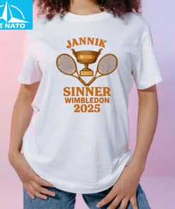 Jannik Sinner Claims Historic Wimbledon 2025 Victory Shirt2