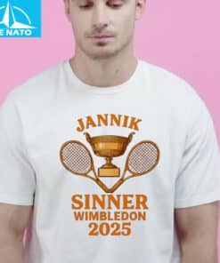 Jannik Sinner Claims Historic Wimbledon 2025 Victory Shirt3