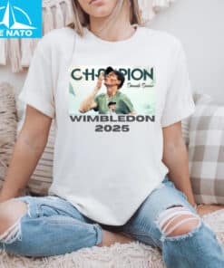 Jannik Sinner Wimbledon 2025 Champion Tennis Shirt2