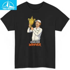 Jannik Sinner Wimbledon Winner Shirt 14 Jannik Sinner Wimbledon Winner Shirt