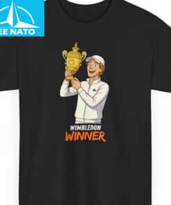 Jannik Sinner Wimbledon Winner Shirt1