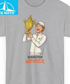 Jannik Sinner Wimbledon Winner Shirt2