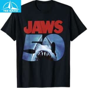 Jaws 50th Anniversary Logo T-Shirt 14 Jaws 50th Anniversary Logo T Shirt