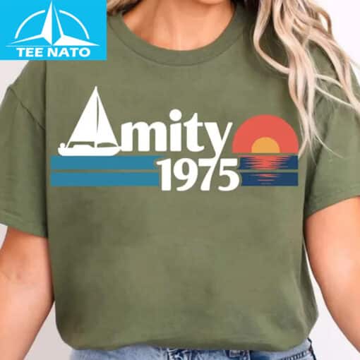 Jaws Amity 1975 Shirt - Image 4
