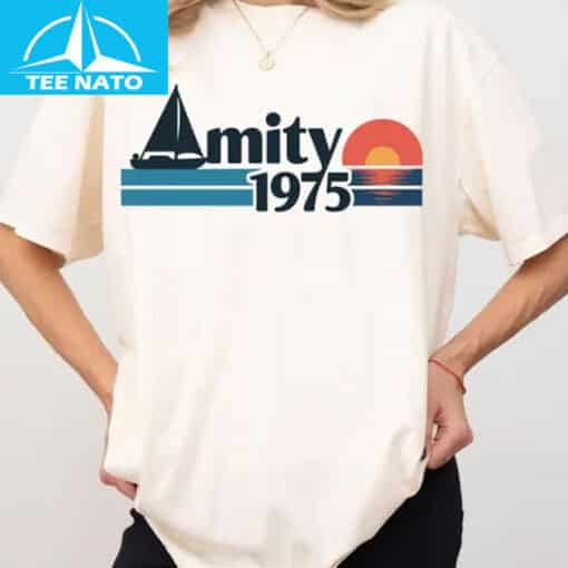Jaws Amity 1975 Shirt - Image 3