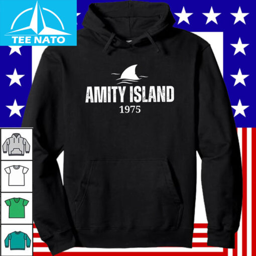 Jaws Amity Island 1975 Clear Skies Gentle Surf Warm Water White Shirt - Image 4