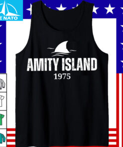 Jaws Amity Island 1975 Clear Skies Gentle Surf Warm Water White Shirt 4