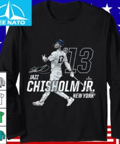 Jazz Chisholm Jr New York Baseball Player Graphic Shirt1