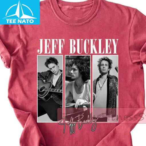 Jeff Buckley Photo Collage Signature Graphic Shirt - Image 2