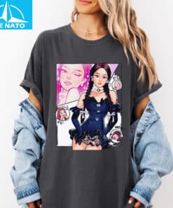 Jennie Comic Style Shirt2