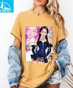Jennie Comic Style Shirt3