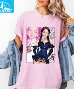 Jennie Comic Style Shirt8