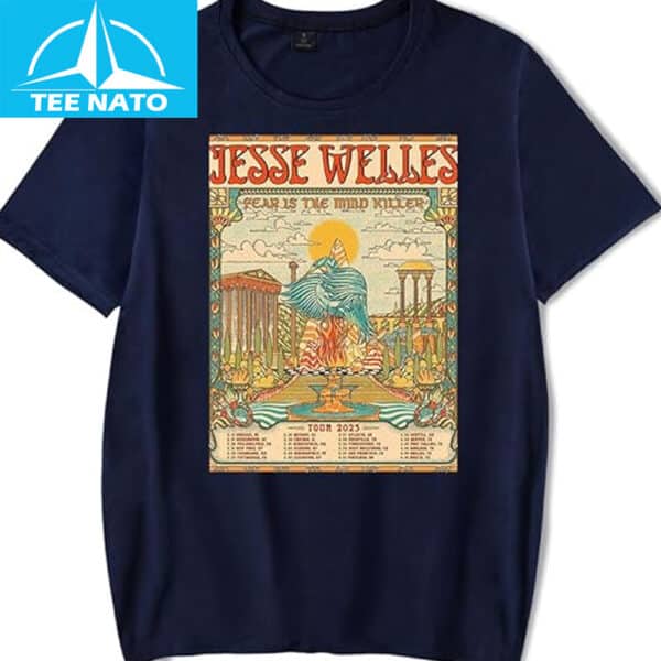Jesse Welles Fear is The Mind Killer Tour 2025 T-Shirt