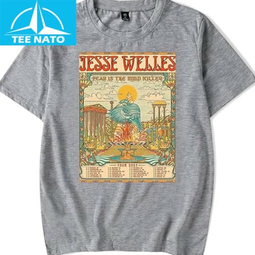Jesse Welles Fear is The Mind Killer Tour 2025 T-Shirt - Image 2